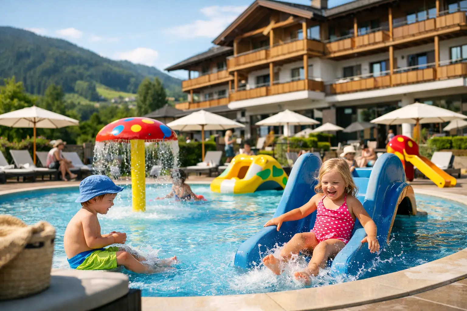 Familienhotel mit Kinderpool richtig wählen