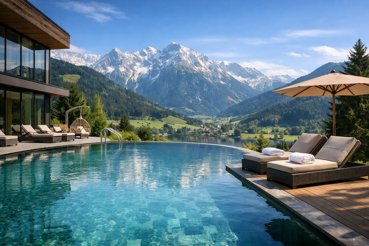 Empfohlene Wellnesshotels Österreich Pool