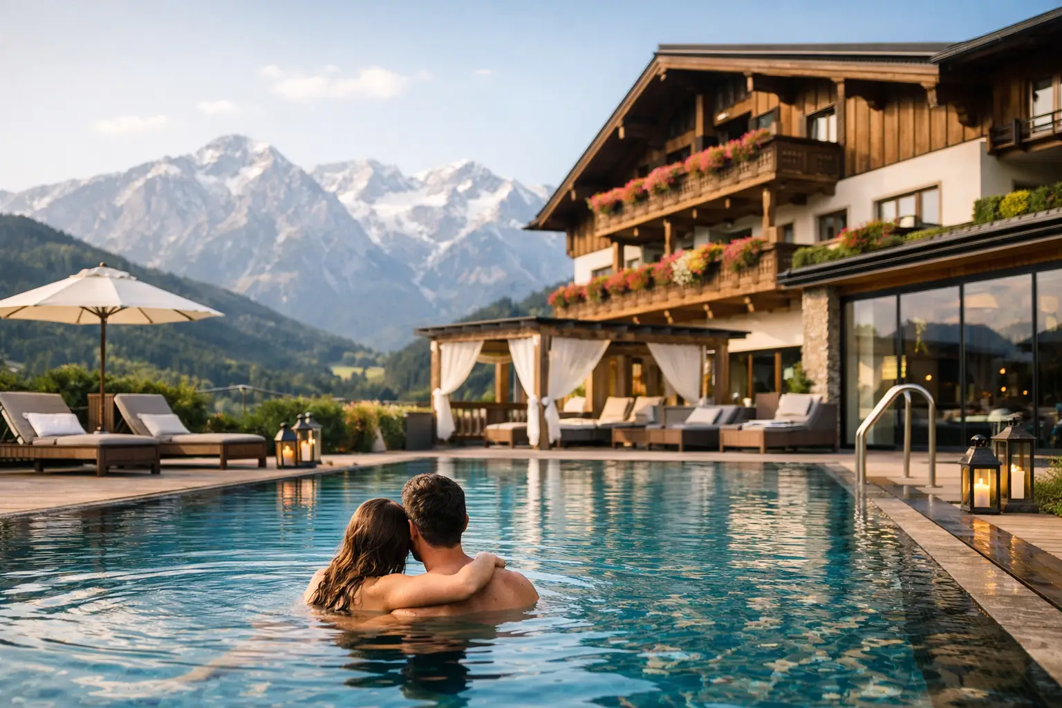 Romantikhotel mit Pool Österreich finden