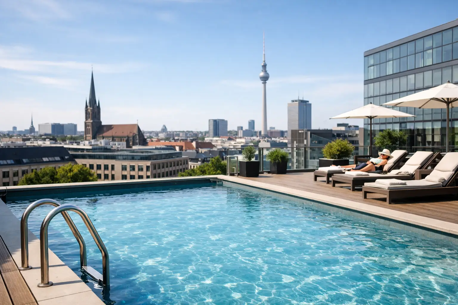 Stadthotel mit Pool Deutschland finden