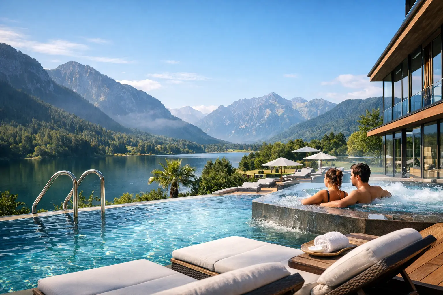 Top Poolhotels für Wellnessurlaub finden