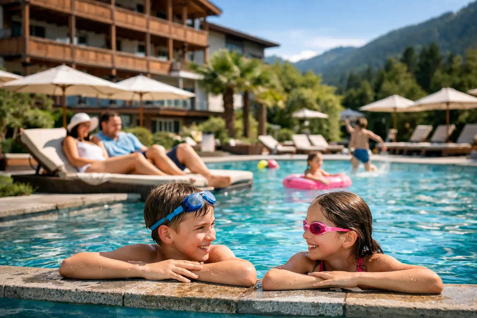 Besondere Familienhotels mit Pool finden
